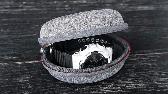 کیف قابل حمل EVA Watch Case Polyester 4.25 * 2.5 * 1.5 inch