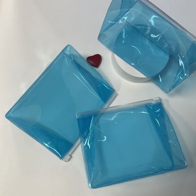 بسته بندی کیف شستشو کیف مسافرتی آرایشی شفاف PVC EVA 0.06 میلی متر