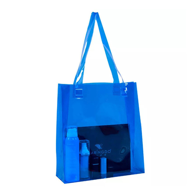 کیسه شستشوی کیسه آرایشی و بهداشتی PVC Tote شفاف برای آرایش مسافرتی
