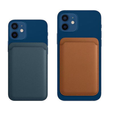 کیف کارت چرمی دکمه دار 50 گرمی، کیف حمل و نگهداری، طراحی جمع و جور و باریک، ایده آل برای متخصصان کسب و کار