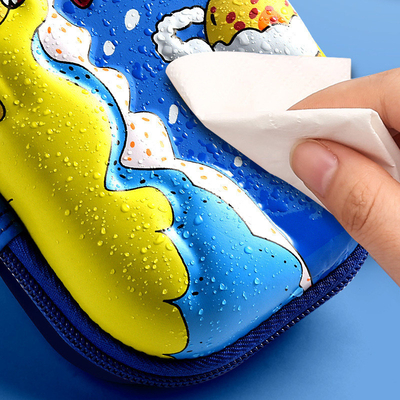 کیف مداد 3D EVA Space Pencil Box گالکسی پنسل کیس فضانورد پنسل Punch Blue Cartoon Pencil Holders بزرگ