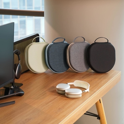کیف هوشمند برای اپل AirPods Max از حالت خواب پشتیبانی می کند، سازمان دهنده سخت کیف ذخیره سازی پوشه سفر قابل حمل
