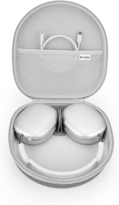 کیف هوشمند برای اپل AirPods Max از حالت خواب پشتیبانی می کند، سازمان دهنده سخت کیف ذخیره سازی پوشه سفر قابل حمل