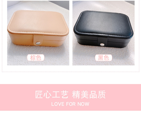 جعبه ی ذخیره ی جواهرات EUROPEAN JEWELRY LARGE Capacity RING Storage GIFT BOX INNER PACKING جعبه ی جواهرات