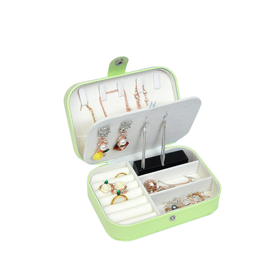 جعبه ی ذخیره ی جواهرات EUROPEAN JEWELRY LARGE Capacity RING Storage GIFT BOX INNER PACKING جعبه ی جواهرات