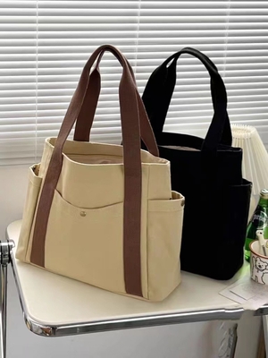 کوله پارچه ای توته بیرون رفتن پارچه همه در یک کار سطح ظاهر بالا رفت و آمد ظرفیت بزرگ دانش آموز هنر تک شانه