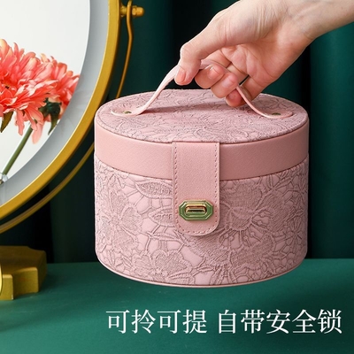 جعبه تزئینات دستی سبک چینی جعبه جواهرات با کیفیت بالا جعبه جواهرات قابل حمل ضد آب جعبه جواهرات خانگی