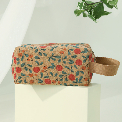 VINTAGE TRUE WOOD PRINT CORK MONEY PURSE BORK PRINT MONEY BAG KEY SMALL SQUARE BAG NOSTALGIA BAG (باکس کوچک مربع و کوچک و کوچک و مربع)