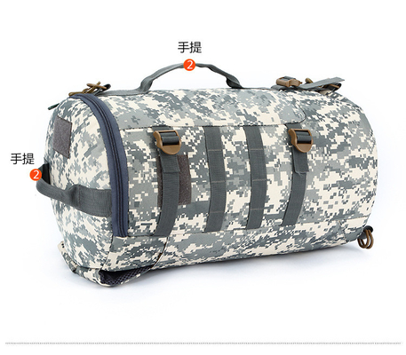 CAMO دو بار شانه بالکت کیسه ظرفیت بزرگ در خارج از خانه CAMO کوله پشتی تک شانه کوله پشتی مسافرت
