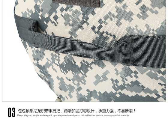 CAMO دو بار شانه بالکت کیسه ظرفیت بزرگ در خارج از خانه CAMO کوله پشتی تک شانه کوله پشتی مسافرت