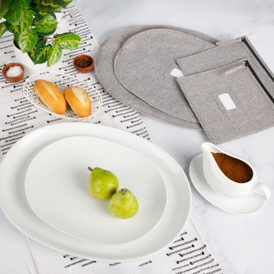 ذخیره سازی چین - مجموعه ای از 6 مورد برای لوازم جانبی خوب چین - نگهداری قایق های سنگین، کاسه ها، ظروف کوچک و بزرگ