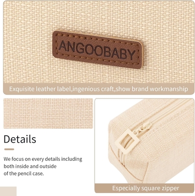 ANGOOBABY کیف مداد کوچک دانش آموز مداد کیف سکه کیف کیف آرایشی کیف اداری تنظیم کننده لوازم اداری برای مدرسه نوجوانان