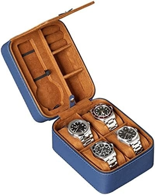 ROTHWELL 5 Watch Travel Case Storage Organizer برای 5 ساعت