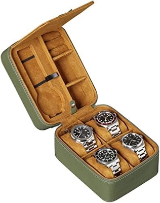 ROTHWELL 5 Watch Travel Case Storage Organizer برای 5 ساعت