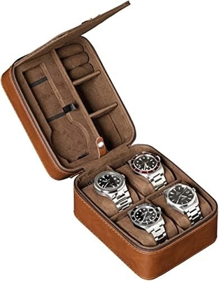 ROTHWELL 5 Watch Travel Case Storage Organizer برای 5 ساعت