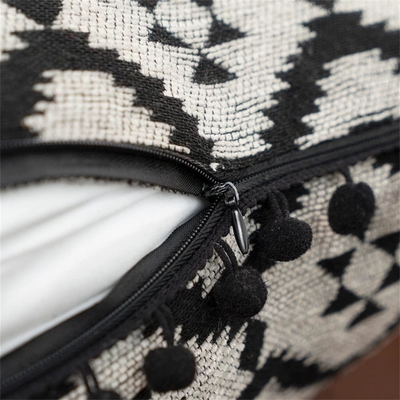 پوشک بال مغربی بال بال بال جانبی تاسیل آمریکایی Tassel Side Cushion Office Cushion Cover