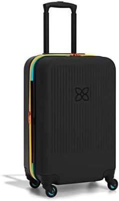 چمدان بادوام با پنل مش فشرده‌ساز بیرونی ضد ضربه و بند فشرده‌ساز که برای سفری بی‌دردسر طراحی شده است