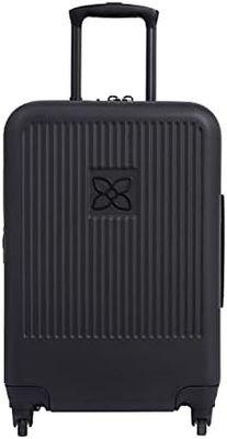 چمدان بادوام با پنل مش فشرده‌ساز بیرونی ضد ضربه و بند فشرده‌ساز که برای سفری بی‌دردسر طراحی شده است