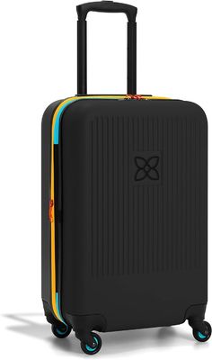 چمدان بادوام با پنل مش فشرده‌ساز بیرونی ضد ضربه و بند فشرده‌ساز که برای سفری بی‌دردسر طراحی شده است