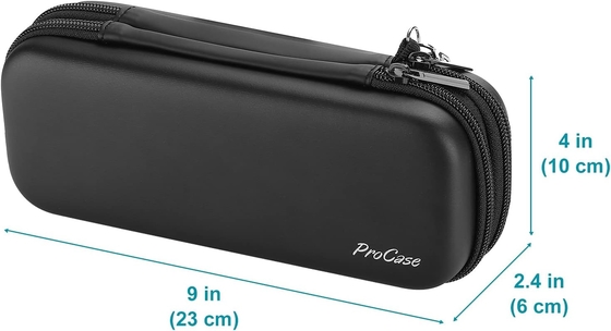 ProCase Pen Pencil Case، 2-layer EVA Zipper Pencil Box Pouch ظرفیت بزرگ ذخیره سازی ادوات اداری برای مدرسه