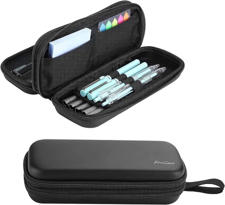ProCase Pen Pencil Case، 2-layer EVA Zipper Pencil Box Pouch ظرفیت بزرگ ذخیره سازی ادوات اداری برای مدرسه