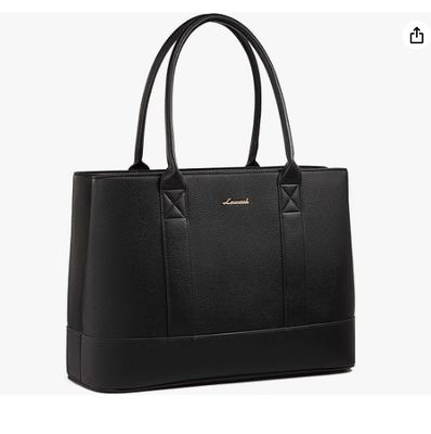 Laptop Bag for Women, Computer Work Tote Bag, Business Shoulder Handbag, Office Briefcase for Gift, Travel, Teacher