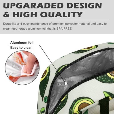 Women's and men's insulated lunch boxes, reusable lunch bags for adults, suitable for work, picnics or travel