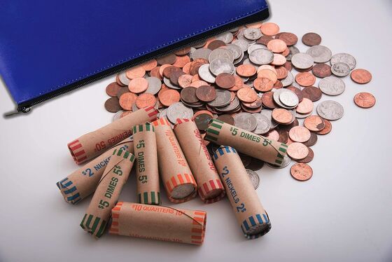 محصولات اداری بهتر 6 بسته، کیف امانت بانکی با زیپ، چمدان، کیف پول، کیف سکه، کیسه مفید، آبی