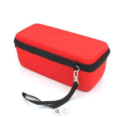 محافظ ضدصدمه PU چرم EVA Speaker Case Pantone Color Mesh Pocket Eva Hard Case محافظ ضدصدمه با کمربند با مواد چرم PU