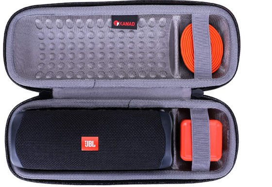 Hard Shell Portable EVA Jbl Flip 4 Case Material Soft Velet Inside