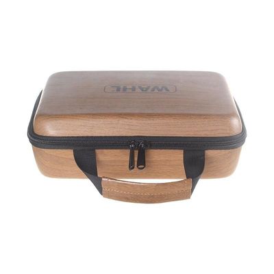 محافظ گرد و غبار EVA Storage Case Wood Grain Socket Organizer Case قابل حمل