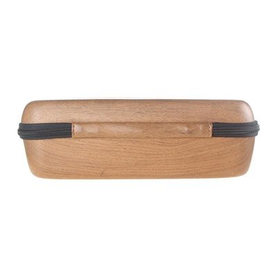 ضد گرد و غبار EVA Storage Case Wood Grain PU سطح چرم ضد ضربه