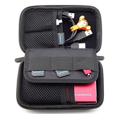 کیف ذخیره سازی EVA قابل حمل مقاوم در آب مقاوم در شاک محافظ کیف حمل طراحی شده برای هدفون دستگاه های الکترونیکی