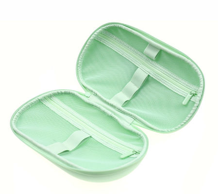 کیف سفر مسافرتی Mint Green EVA Toiletry Organizer 600D مشهای داخلی