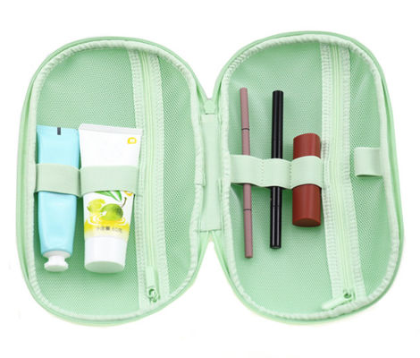 کیف سفر مسافرتی Mint Green EVA Toiletry Organizer 600D مشهای داخلی
