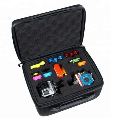 ISO9001 زیپ فوم EVA Tool Case Hard Shell 5mm Gopro Camera Camera