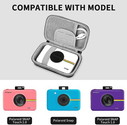 کیف دوربین دیجیتال کوچک Polaroid EVA مواد Pu با روکش نایلون