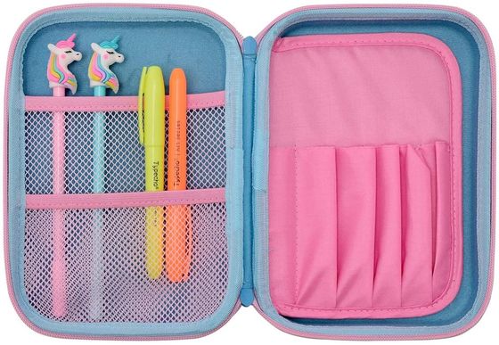 آرم برجسته رنگی Pantone Case Pensone 3D Unicorn EVA Pencil Waterproof