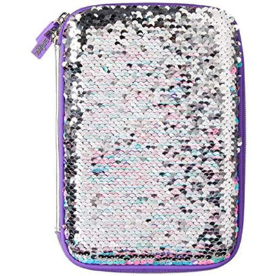 کیف مداد EVA سفارشی با ویژگی های ضد آب ضد ضربه جیب میش و انتخاب لوگو صفحه فلزی