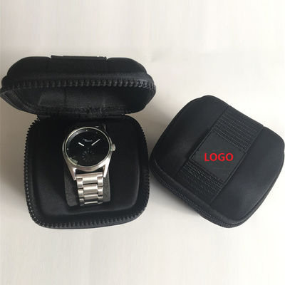 Durable 3D EVA Pocket Watch Display Case Storage Box Debossing Logo