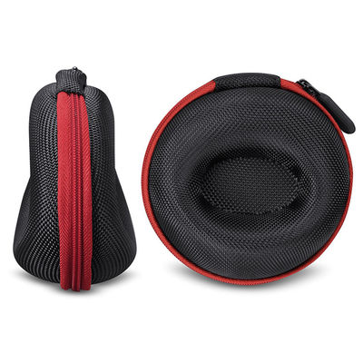 Zipper Closed EVA Watch Organizer Box 10.7x9.2x6.2 CM 1680D Nylon Surface