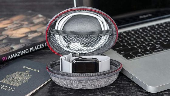 کیف قابل حمل EVA Watch Case Polyester 4.25 * 2.5 * 1.5 inch