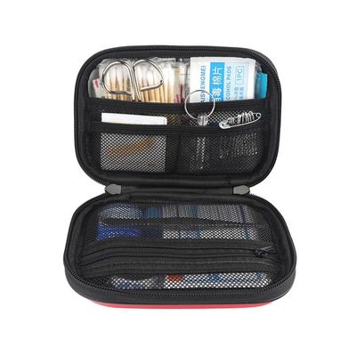 کیت کمک های اولیه با کیفیت پزشکی با 600D ذخیره سازی محافظ EVA آکسفورد برای مراقبت های اورژانسی و کیف حمل خانگی اساسی