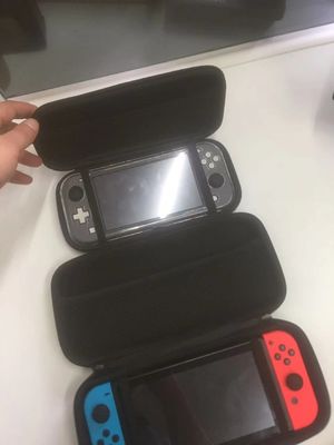 پوشش مخملی زیپ فلزی EVA Travel Case For Switch Lite